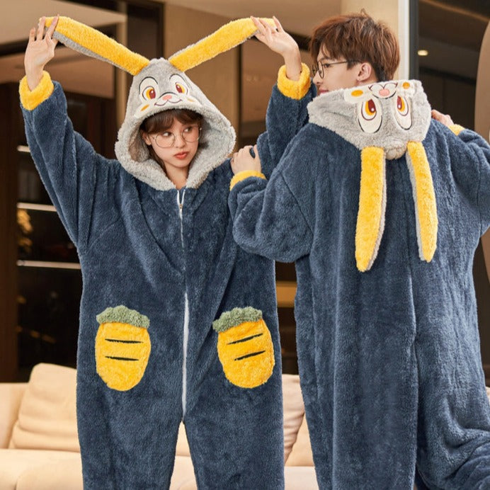 Adult bunny onesie