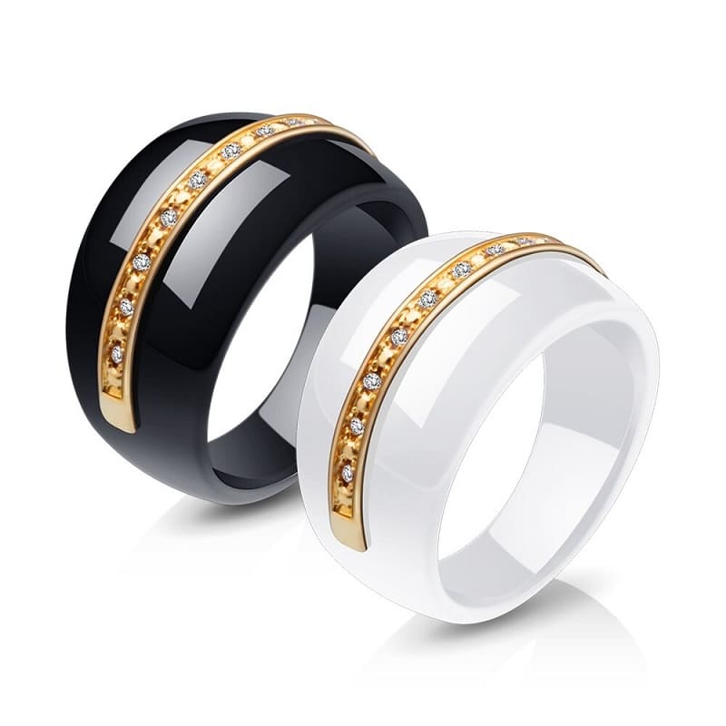 Ceramic wedding band