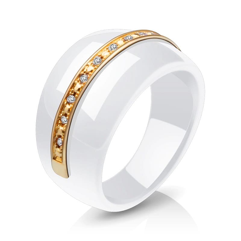 Ceramic wedding band