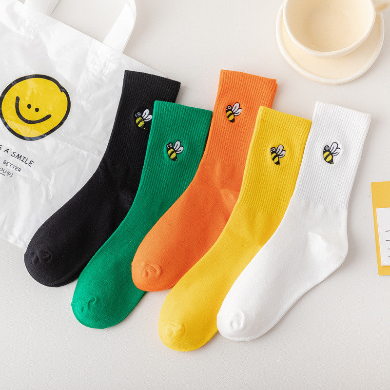 Bee couple socks