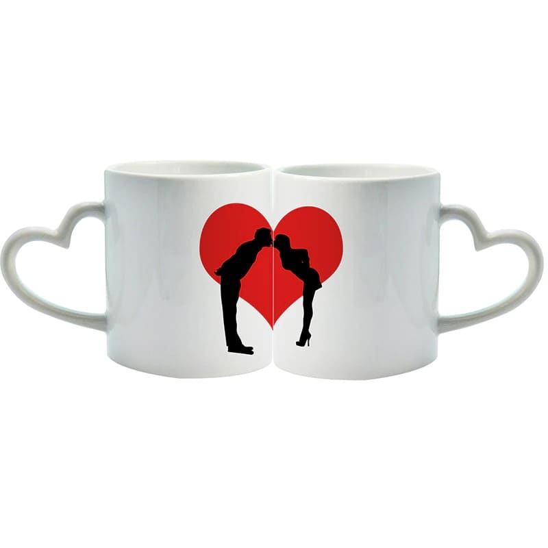 Couple Mugs Kiss - Mugs