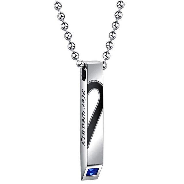 Couple Necklaces Broken Heart - Necklaces