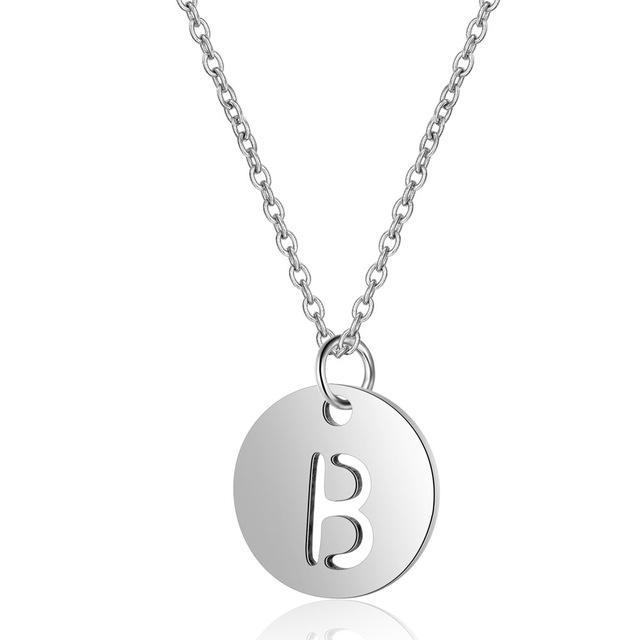 Couple Necklaces Initials - A - Necklaces