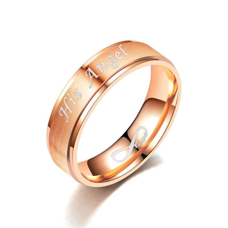 Couple Rings Angel and Demon - Rings