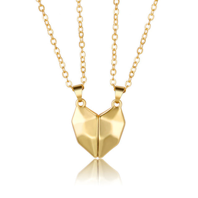 Couple Heart Necklace