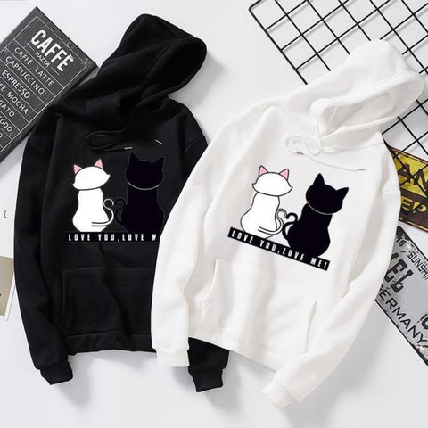 cute couple hoodie