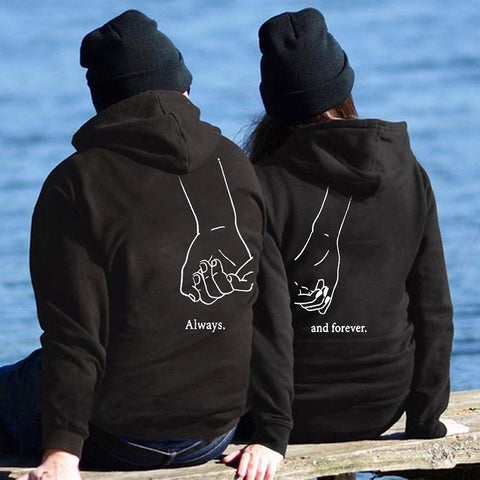 his and her hoodies