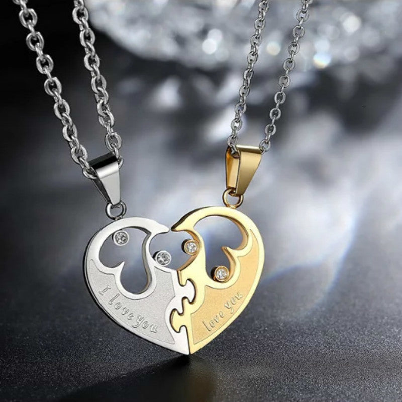 I Love You Heart Necklace