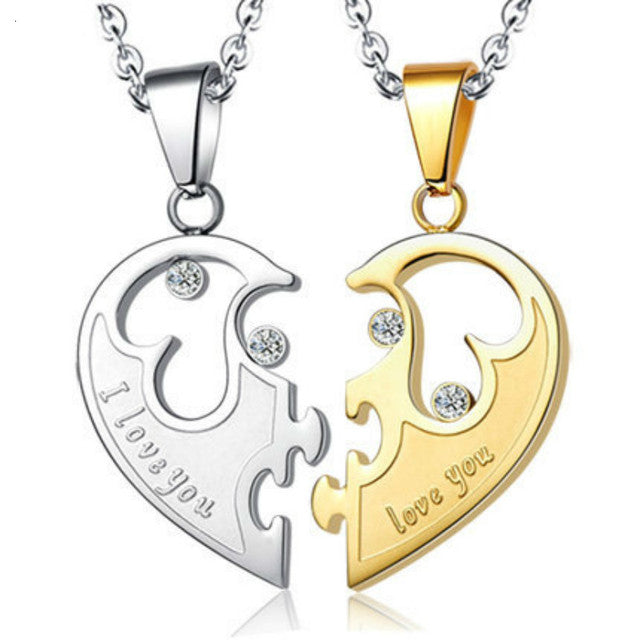 I Love You Heart Necklace