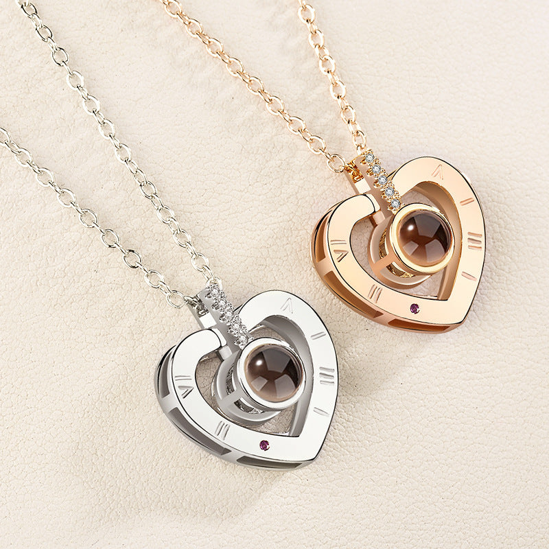 i love you in 100 languages necklace