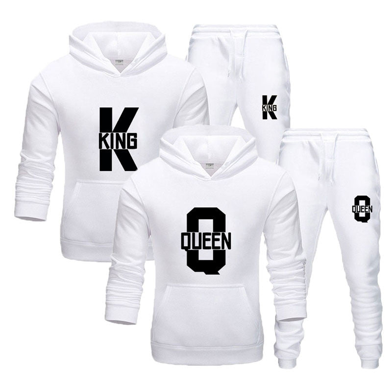 Matching tracksuit set for couples