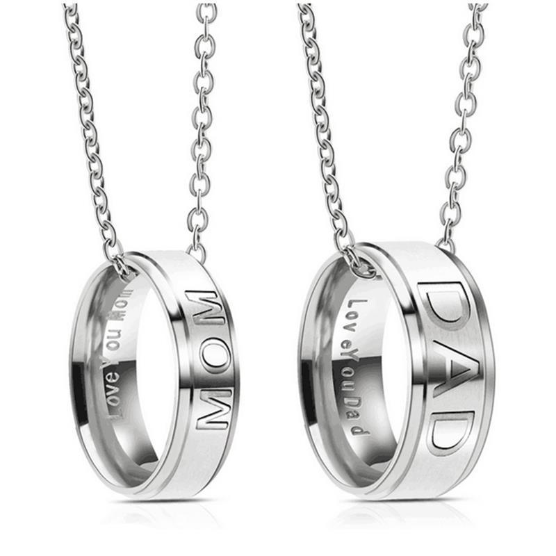 Mom and Dad Necklace