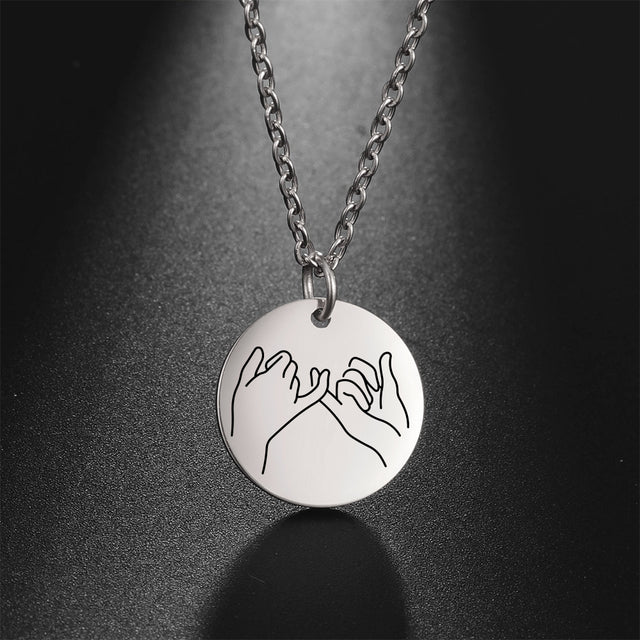 Pinky swear necklace