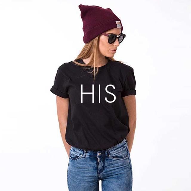 His and hers matching shirts for couples