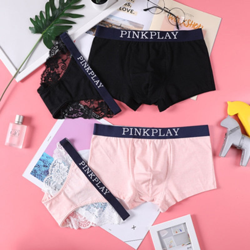 His and hers matching underwear