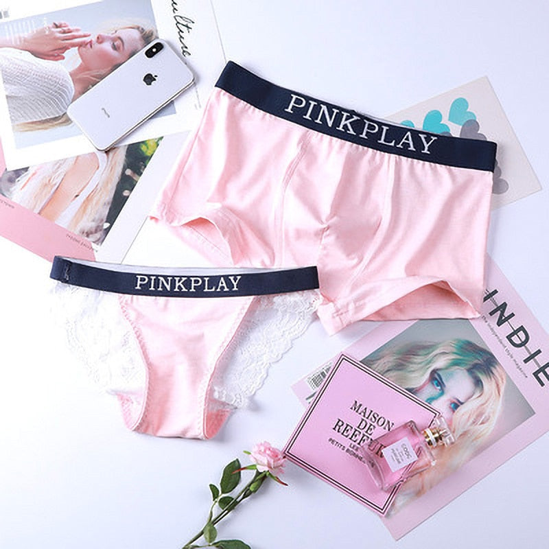 His and hers matching underwear