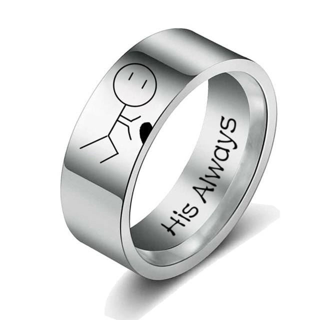 Her forever his always rings