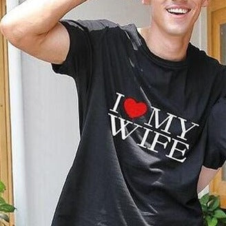 I love my husband and wife shirts