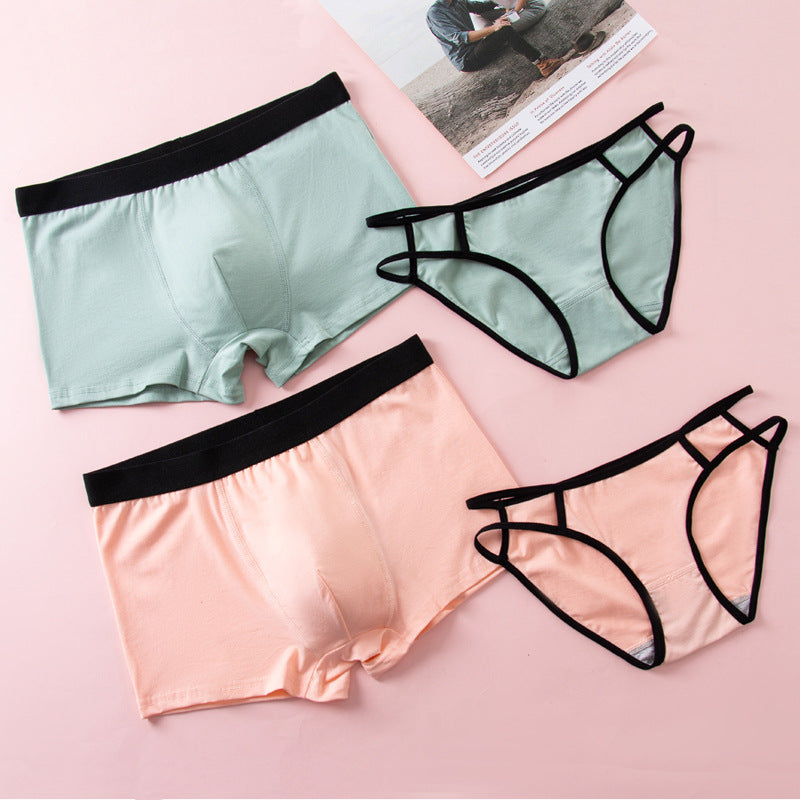 His and her matching underwear set