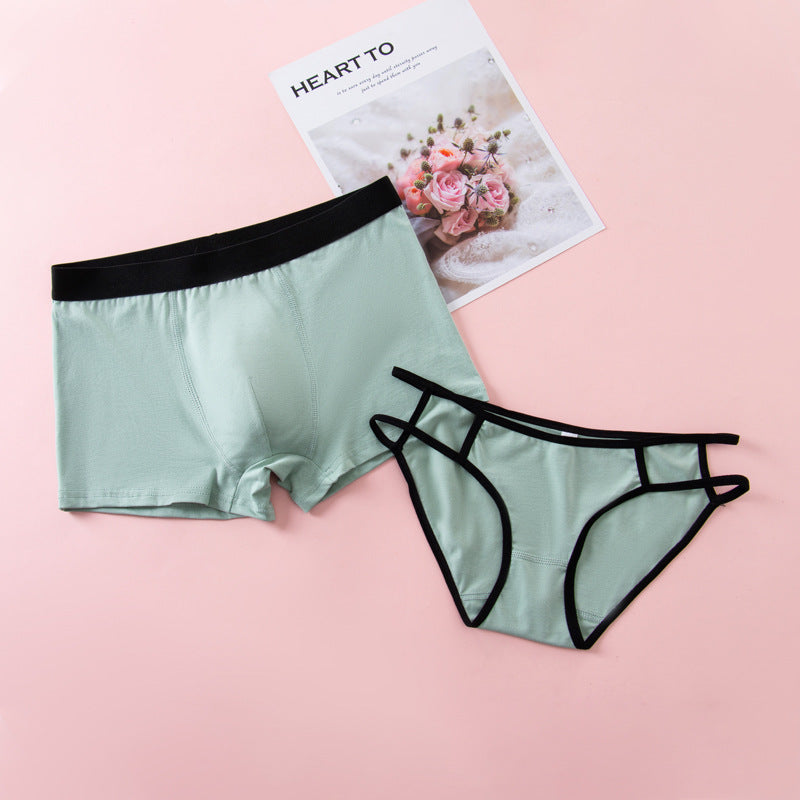 His and her matching underwear set