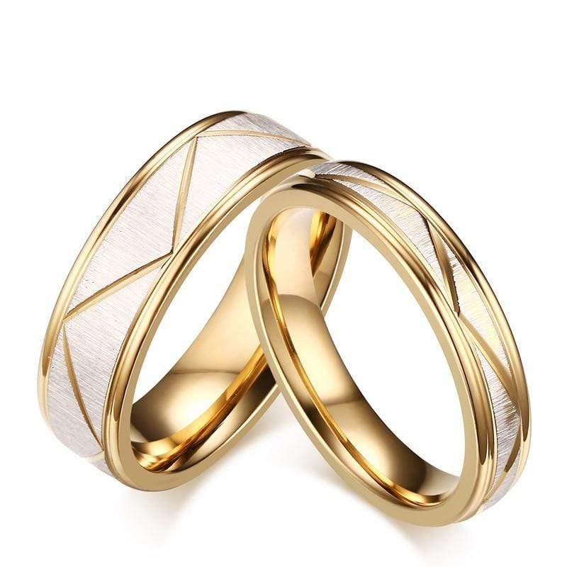 Matching promise rings for couples