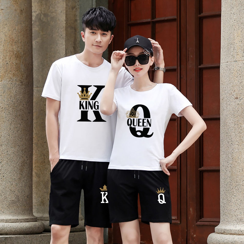 Couples track suits