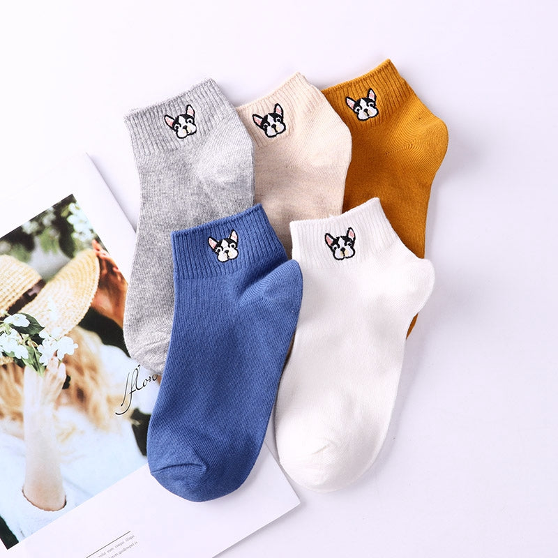 Dog couple matching sock
