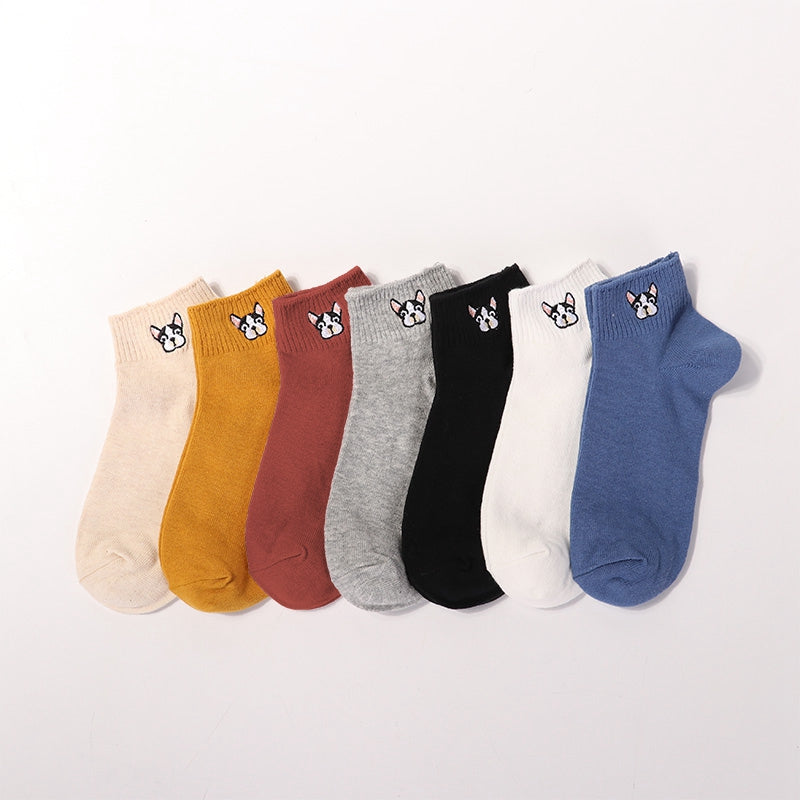 Dog couple matching sock