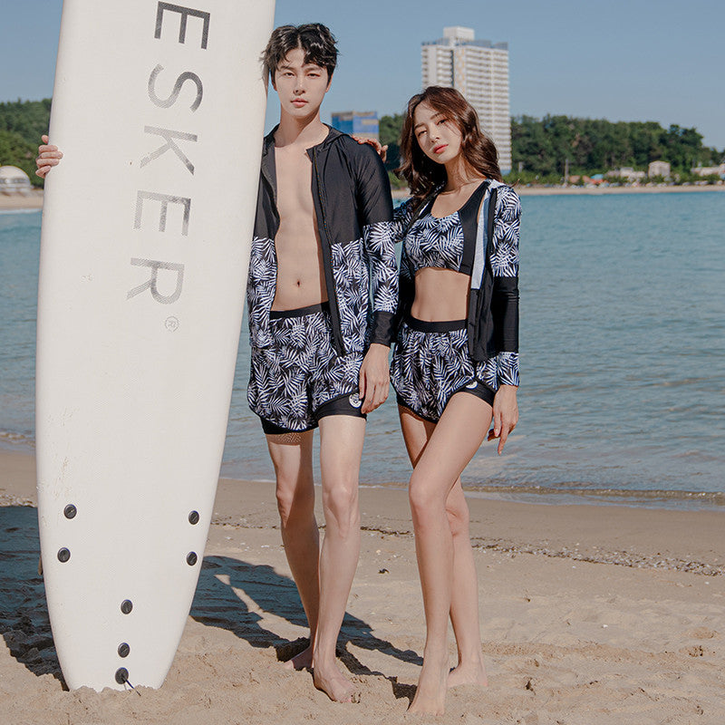 Wetsuit couple