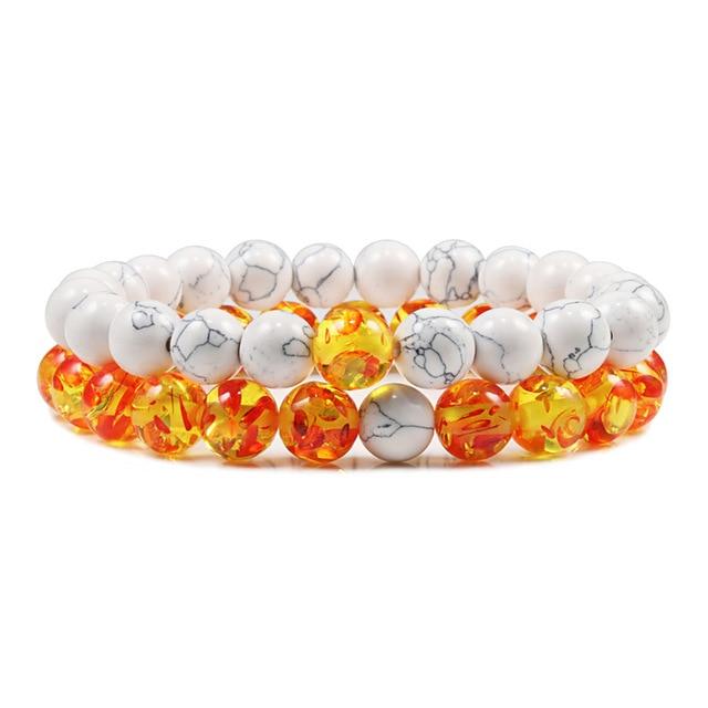Yellow bead Bracelets