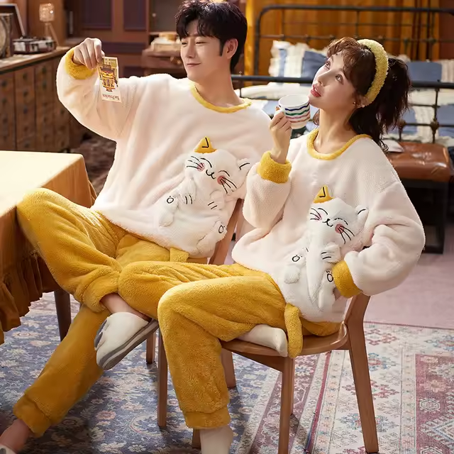 Couple cat onesies